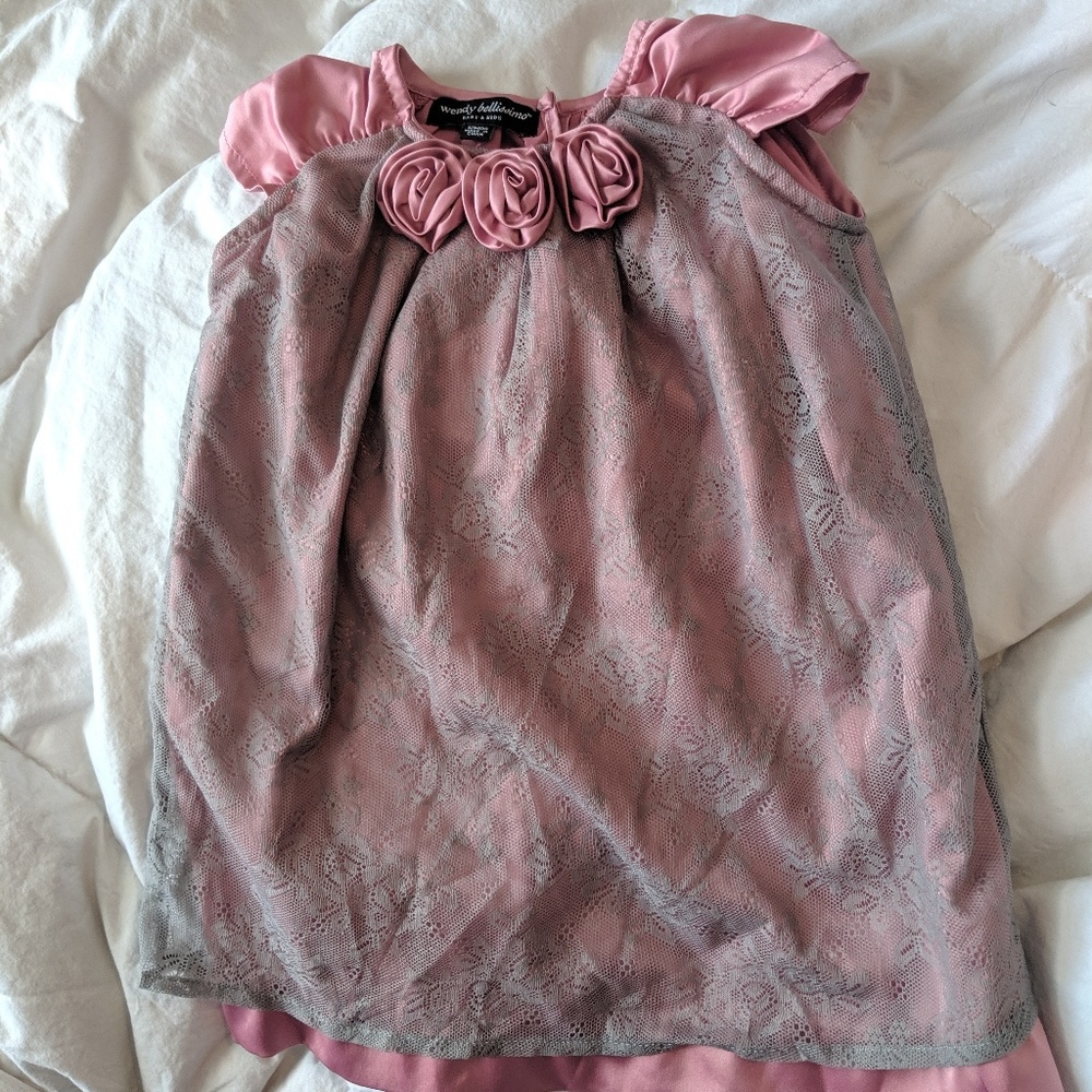12 month short sleeve dress